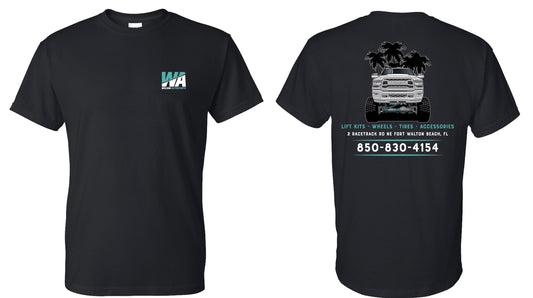 Short Sleeve Palm Tree Tummins Tee